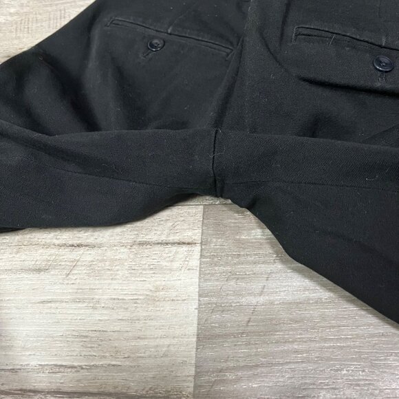 Gap Slim Crop Mid Rise Ankle Length Trouser Pants Black Women’s Size 6R - Picture 5 of 10
